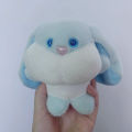 Children's cute plush toys, rabbits, big ears, rabbits, ragdolls, easy to clean, keys, pendants, dolls. 