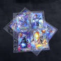 A4 four nine grid PP transparent book booklet small horse treasure Li Bao Ke Meng card loose leaf replacement core. 