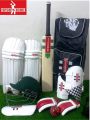 Complete Hard Ball Cricket Kit for 10 to 16 Years Old Boys - Perfect for School and Academy Level Cricket. 