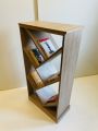 Wooden Book Rack & Shelf - Stand Book Shelf, Storage Cabinet, and Wall Hanging for Room, Study Table, and Home Décor. 
