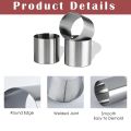 BRADOO-6 Pieces Round Biscuit Cutter Stainless Steel Mousse Ring Mini Circle Cookie Cutters Frying Egg Rings Baking Tool. 