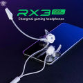 Plextone RX3 PRO Type-C Stereo Wired Gaming Headphones with Dual Microphone – White. 