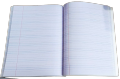 200 Pages Fair Note Book Copy Broad Line English Copy Decent Everist Card Copy 1 pcs. 