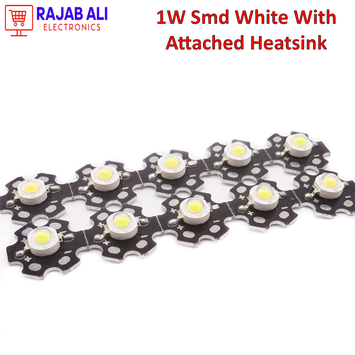 RAJAB ALI 1W SMD LED Warm White Light Emitting Diode with Integrated ...