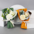 Mini Carnation Flower Bundle Soap Rose Hand Gift Valentine's Day Gift Box With Small Gifts. 