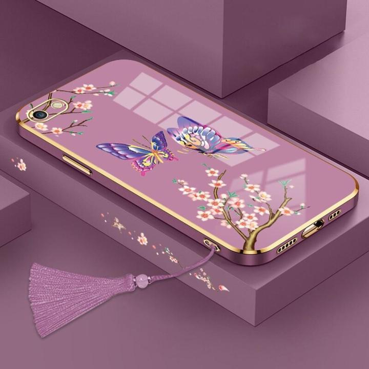 Casing for vivo y81 y81i y83 y71 Phone Case Plating Straight Edge