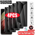 20 Ultra Hidden S20 FE Plus S9 S1023 S21 Anti-Spy Hydrogel Film for Samsung S4 Pack S22 S24 Ultra S8 Galaxy Note Private Screen Protector. 