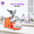 Electric Ice Crusher Machine, Heavy Duty Smashing Machine, Stainless Steel Bowl, Double Knife Double Cover Double Ice Trough ,ice Shaver Snow Cone Maker for Ice Cream, Fruit Dessert, Cocktail ,Cold Juice For Household& Commercial Use. |. 
