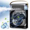 Portable 3 In 1 Fan, Air Conditioner, and Humidifier Combo for Household Use - Small Air Cooler with LED Night Lights and Adjustable Airflow, Ideal for Home, Office.. 