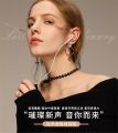 U19 Macaron For Apple Earbuds Subwoofer Wired earphone In-Ear 3.5mm Universal Headset Wired Earphone Microphone. 