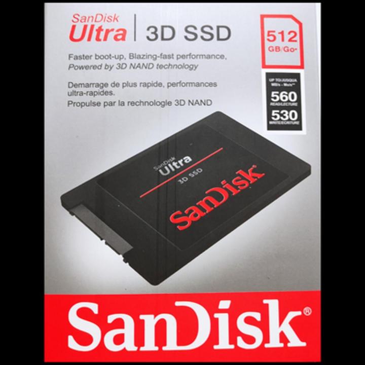 SanDisk - Ultra 512GB Internal SATA Solid State Drive