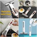 Mini Portable Sponge Cleaning Mop Hand Free Squeeze Mop Window Glass Desk Floor Wiper Wet and Dry Use Household Cleaning Tools. 