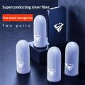 Flydigi Wasp Feelers 5 Fiberglass Finger Sleeve Flexible Glass Fiber Gloves For Mobile Games For IOS Android For PUBG Gaming. 