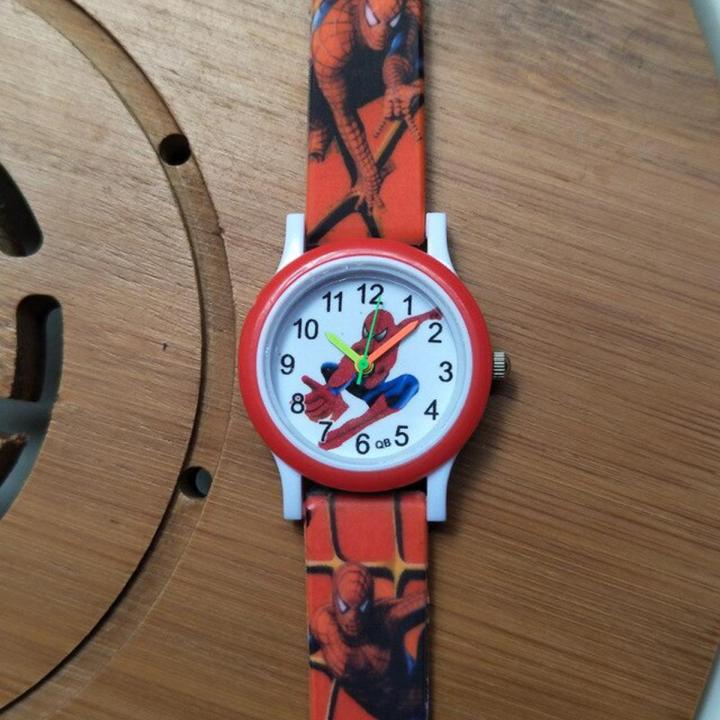 Children Watches For Girls Boys Students Child S Spiderman Hand Watch Kids Waterproof Analog Digital Bracelet Watch