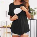 Women's Maternity Shirts Fashion Nursing Shirts for Daily Mom. 