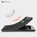 Google Pixel 3XL Case Carbon Fiber Shockproof Slim Fit Flexible Protective Cover For Google Pixel 3 xl. 