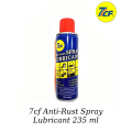 7CF Anti Rust Spray Lubricant For Car and House hold Door Hinges -Metal parts- 235Ml. 