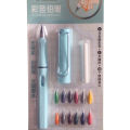 Xiaoxue Infinite Colored Pencil Pen Set – 12 Replaceable Nibs for Kids & Artists. 