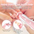 Online Karachi Electric Baby Nail Trimmer with 6 Grinding Heads and LED Light for Babies and Newborns. 