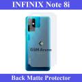 Infinix Note 8i Back Matte Protector Soft Skin Sheet Soft Film Protector For Infinix Note 8i. 