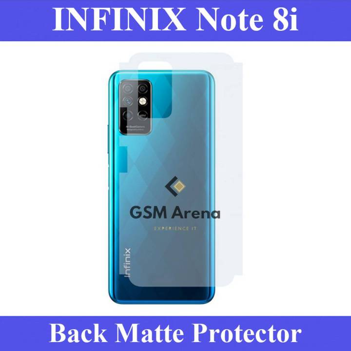 Infinix Note 8i Back Matte Protector Soft Skin Sheet Soft Film Protector For Infinix Note 8i