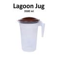 Lagoon Jug, 3500 ml Plastic Water Jug, High Quality Plastic Jug Pitcher Jug Drinking Water Jug, Size: Width 18 cm x Height 26 cm. 