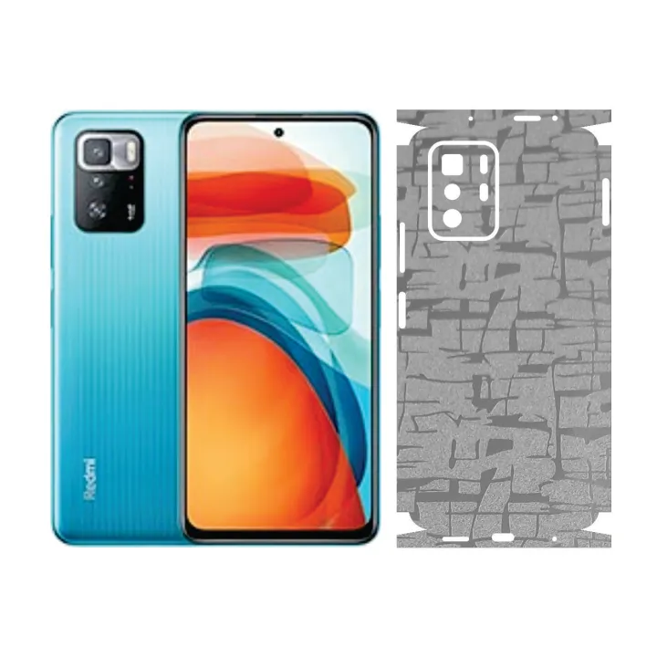 Xiaomi Poco X3 GT Back Paper 360 China Silver Sheet Anti-stain Full ...