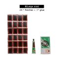 Motorcycle Flat Tire Repair Kit Tool Set Fetal Portable Rubber Patch Best Quality cycle tire puncture kit. 