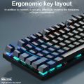 Keyboard Gaming Mechanical (Aula S-2022 Blue Switch) 20 dazzle effects clicker sound RGB mechanical keyoard. 