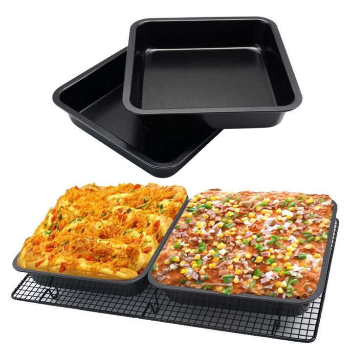 9x9%20Inch%20Non-Stick%20Square%20Loaf%20Pan,%20Cake%20Pan,%20Nonstick%20Bakeware%20High-Grade%20Carbon%20Steel%20Toast%20Mold%20Baking%20Tray%20for%20Cakes,%20Bread,%20Pizza%20Brownies%20and%20Bread%20Mold%20-%20Hard%20Metal%20-%201Pcs%20-%20Image%202