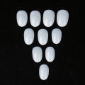 500Pcs False Acrylic Round Nails Art Tips UV Fake Nail Manicure Tools. 