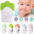 Baby Teethers Natural Silicone Gloves Teether Sensory Handmade Waterproof Fabric. 