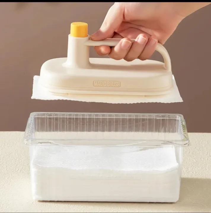 Kitchen%20Cleaning%20Brush%20Replaceable%20Disposable%20Magic%20Cloth%20with%20Handle%20Cleaning%20Cloth%20Wipes%20Portable%20Tableware%20Cleaning%20Rags%20-%20Image%207