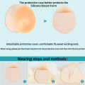 Agent form concoction tilt crossdressing total mastectomy silicone breast form prosthesis bra soft. 