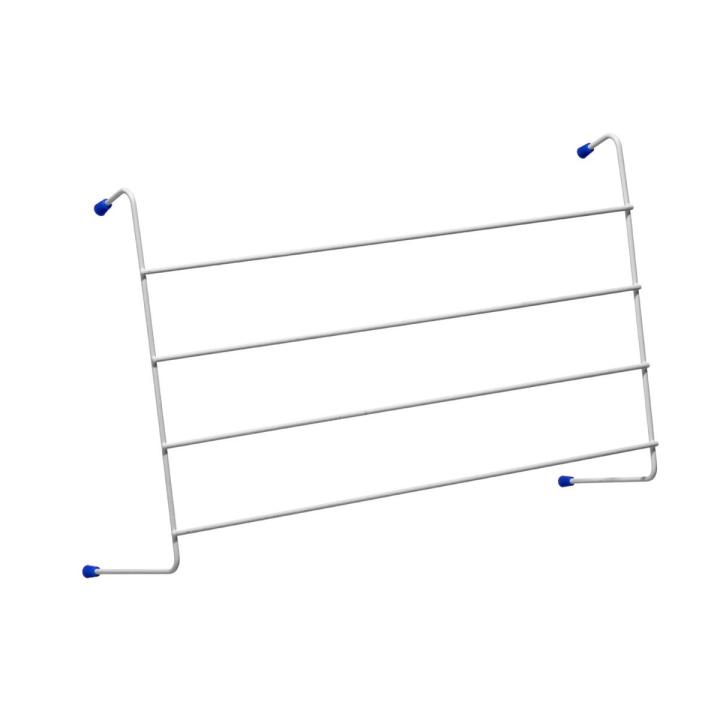 Radiator White 4 Bar Airers - Set of 2 - Premier Home