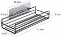Bathroom kitchen Punch Corner Frame Shower Shelf Wrought Iron Shampoo Storage Rack Holder bathroom accessories. 