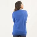 NO DAYS OFF Royal Blue Fleece Winter High Quality Sweatshirt For Women. 