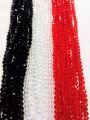 High-Quality Crystal Beads for DIY Jewelry Making, 4mm 4 Strand Multi-Color, 16.5" Each Strand - Craft & Craft Supplies. 