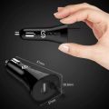 Syncwire iPhone USB Car Charger - [Apple MFi Certified] - 4.8A/24W Car Charger Adapter with Coiled Lightning Apple Cable for iPhone XS MAX XR X 8 7 6 6s Plus 5 SE, iPad, Samsung Galaxy S8 S7 and More. 