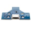 2 Sets For Playstation 4 For PS4 Controller Replacement Parts With 14 Pin Cable USB Charg Port Socket Board JDS-001. 