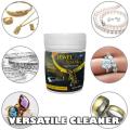 pack of 2  Jewelry Cleaner, For Gold, Diamond, Platinum & Precious Stones, with Cleaning Basket, Brush and Polishing 200-ML PATEL Jewelry Cleaning Polish Anti-Tarnish Silver Gold Cleaner Protector DIY Jewelry Making Tools. 