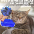 Pet Cats Corner Brush Self Cat Massage Groomer Comb Brush with Catnip Cat Rubs the Face with Tickling Comb Cat Grooming Supply. 