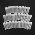 200 Pcs 5Ml Plastic Sample Bottles Potable Clear Storage Case. 