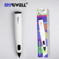【All Of Me】Myriwell RP-300B Low Temperature 3D Pen And 50m Filament 1.75mm With Pen Case,Boy Style 3D Pen, Girl Style 3D Pen. 