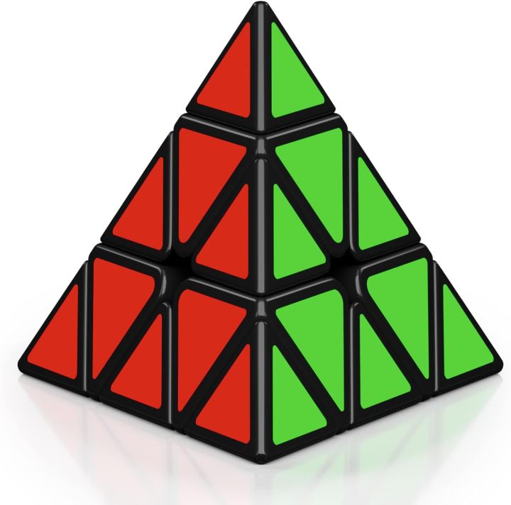 Pyramid%20Cube%20Roxenda%203x3x3%20Pyramid%20Speed%20Cube%20Triangle%20Magic%20Cube%20Puzzle%20Multi%20Color%20Sticker%20less%20-%20Image%204
