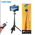 YUNTENG YT-9928 Multifunction Selfie Stick Tripod with Bluetooth Remote. 