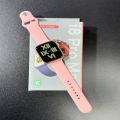 i8 Pro Max Smart Watch Pink Color Series 8 Full Display Touch Screen Pink Color Watch For Girls New Edition Smart Watch Sports Band Bluetooth Calling Watch for All Mobile Phones. 
