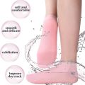 1 Pair Silicone Socks| Moisturizing Gel Heel Socks| Silicone Heel Pad for Foot Care | Multi-purpose Unisex. 