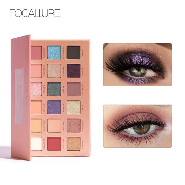 FOCALLURE Sweet As Honey 18 Color Eyeshadow Palette