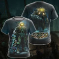 Summer BioShock T-shirts game 3D printed streetwear men women fashion oversized short sleeve t shirt kids tees tops man clothing. 